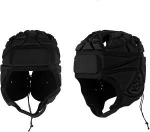 Rugby Headguards, Soft Football Helmet 7v7 Rugby Helmet Soft Padded Headgear Rugby Helmet Headguard Autism Special Needs Head Protection for Adults Kids