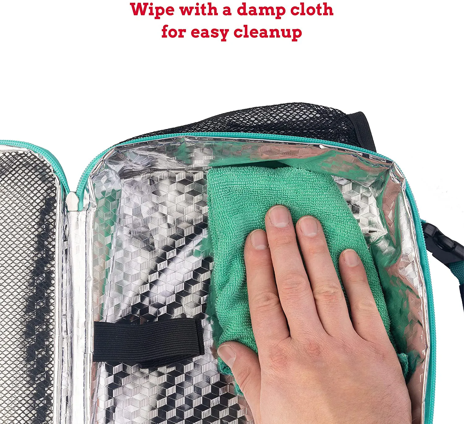 Rynx | Whiskware Insulated Soft Cooler Bag Lunch Box For School, Work And Travel, One Size, Black