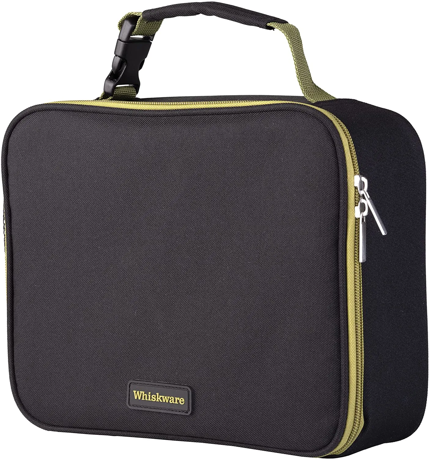 Rynx | Whiskware Insulated Soft Cooler Bag Lunch Box For School, Work And Travel, One Size, Black