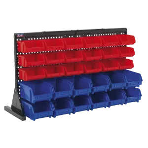 Sealey Bin Storage System Bench Mounting 30 Bins