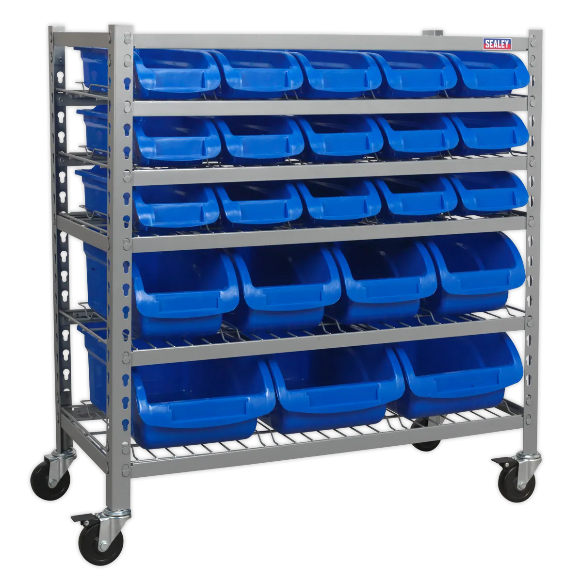 Sealey Mobile Bin Storage System 22 Bins