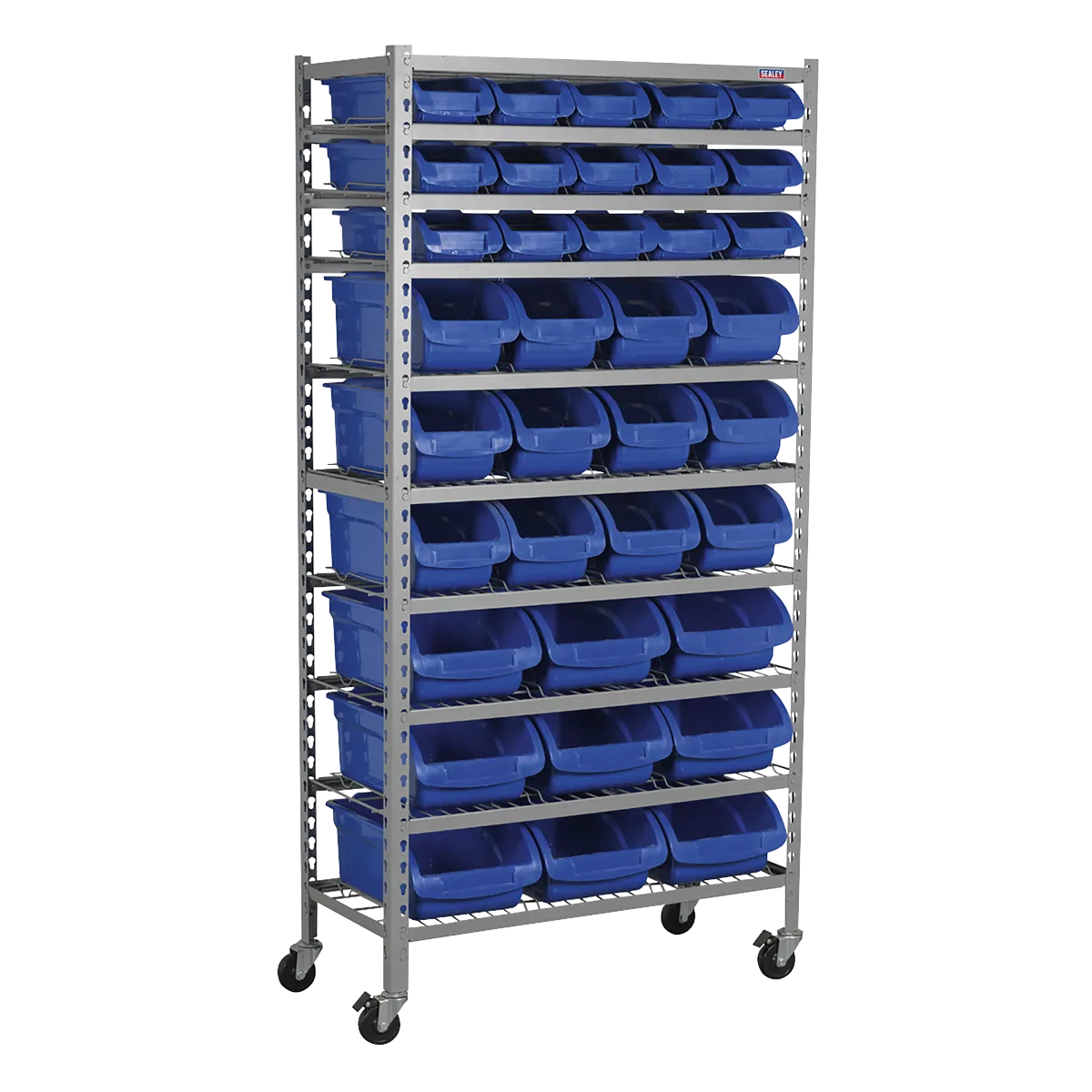 Sealey Mobile Bin Storage System 36 Bins