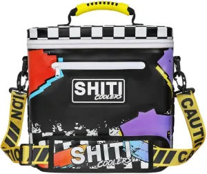 SHITI Coolers Cooler Bag for Camping, Travel, Beach, Soft Lunch Box for Food, Drinks & Ice, Portable, Waterproof 24 Hour Insulated Bag with Bottle Opener, Customizable, The Fueler, 12 Cans