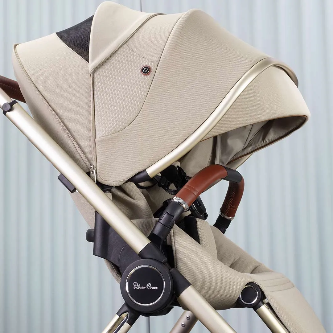 Silver Cross Dune Pushchair - Stone