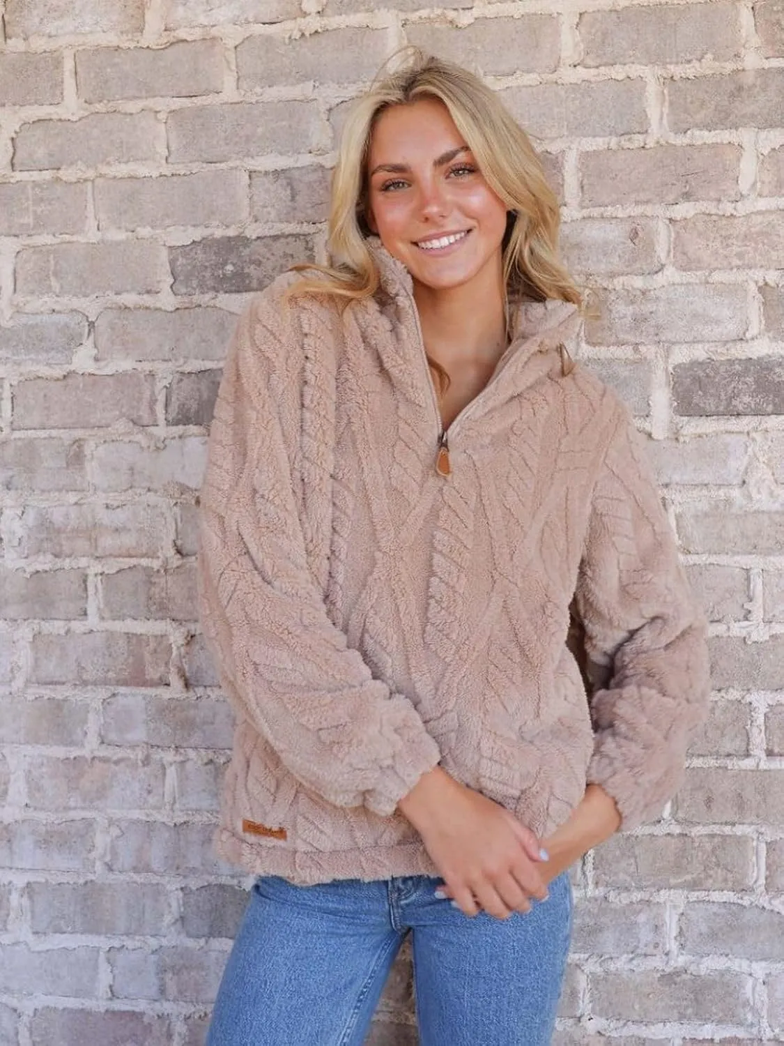 Simply Southern Quarter Zip Fleece Pullover
