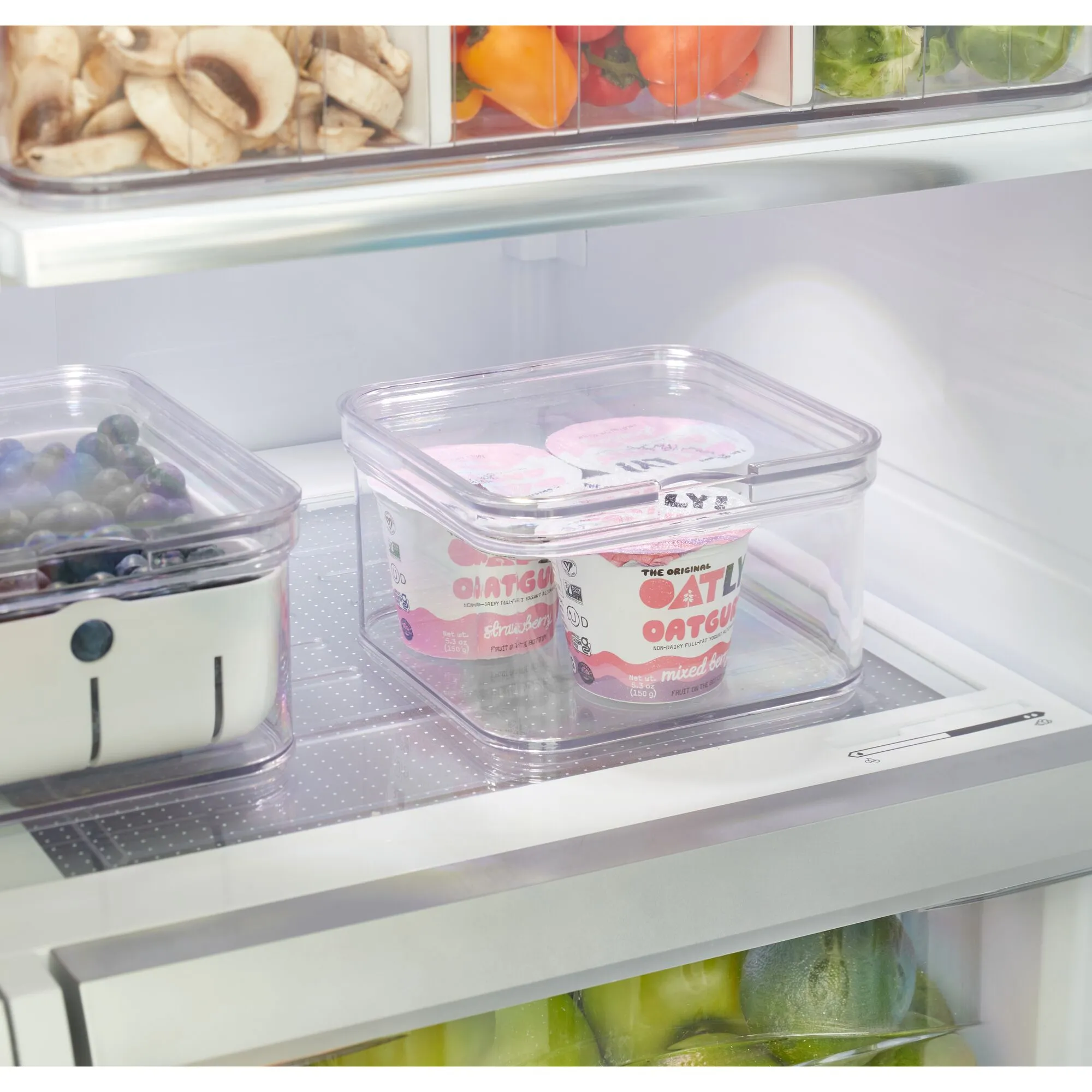 Single Fridge Bin made with Recycled Plastic