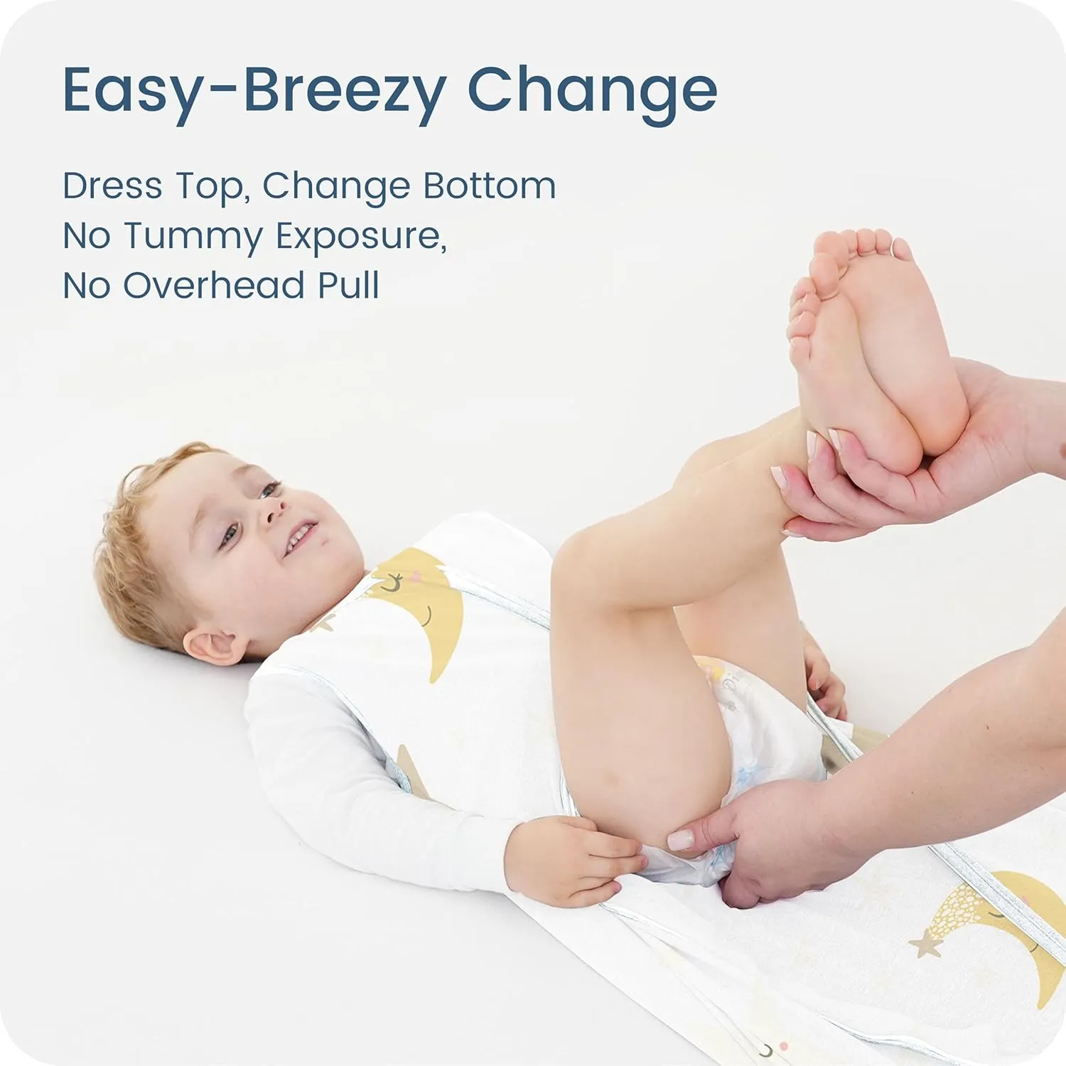 Sleep Sack 0-6 Months 2-Pack,0.5 TOG Summer Wearable Blanket with 2-Way Safe Zippers,Soft Sleeping Bag for Babies