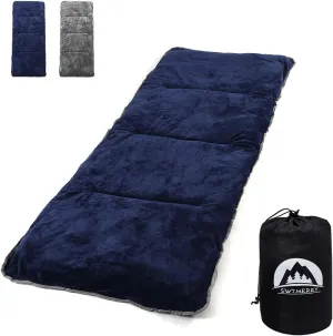 Sleeping Cot Pads (75" x 28") with Elastic Straps Portable for Outdoor & Hiking, Cotton Soft Thick Camping Cot Pad,Waterproof