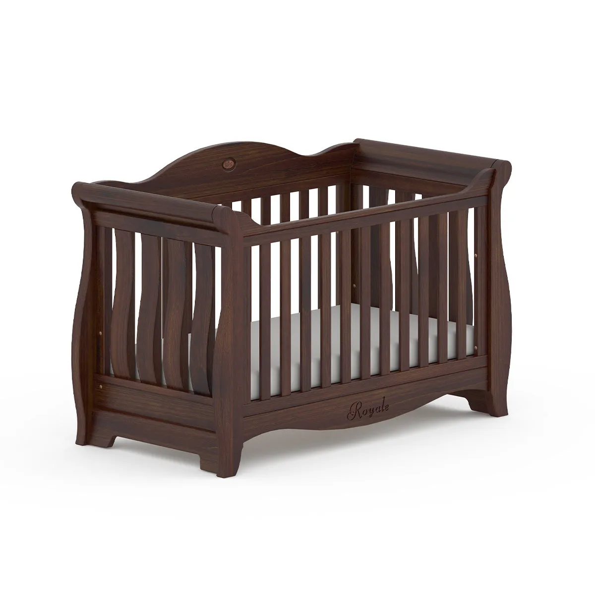 Sleigh Royale Baby Cot V23