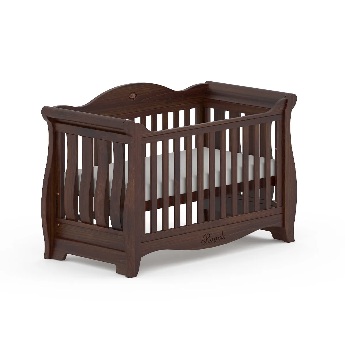 Sleigh Royale Baby Cot V23