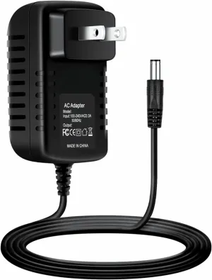 SLLEA AC/DC Adapter Replacement for Livestrong LS5.0U LS5.0R LS6.0R LS50U LS50R LS60R Barrel Plug