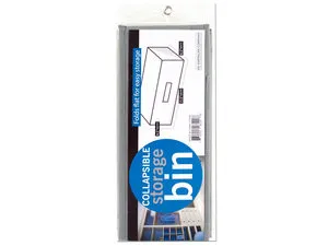 Small Collapsible Storage Bin with Handle