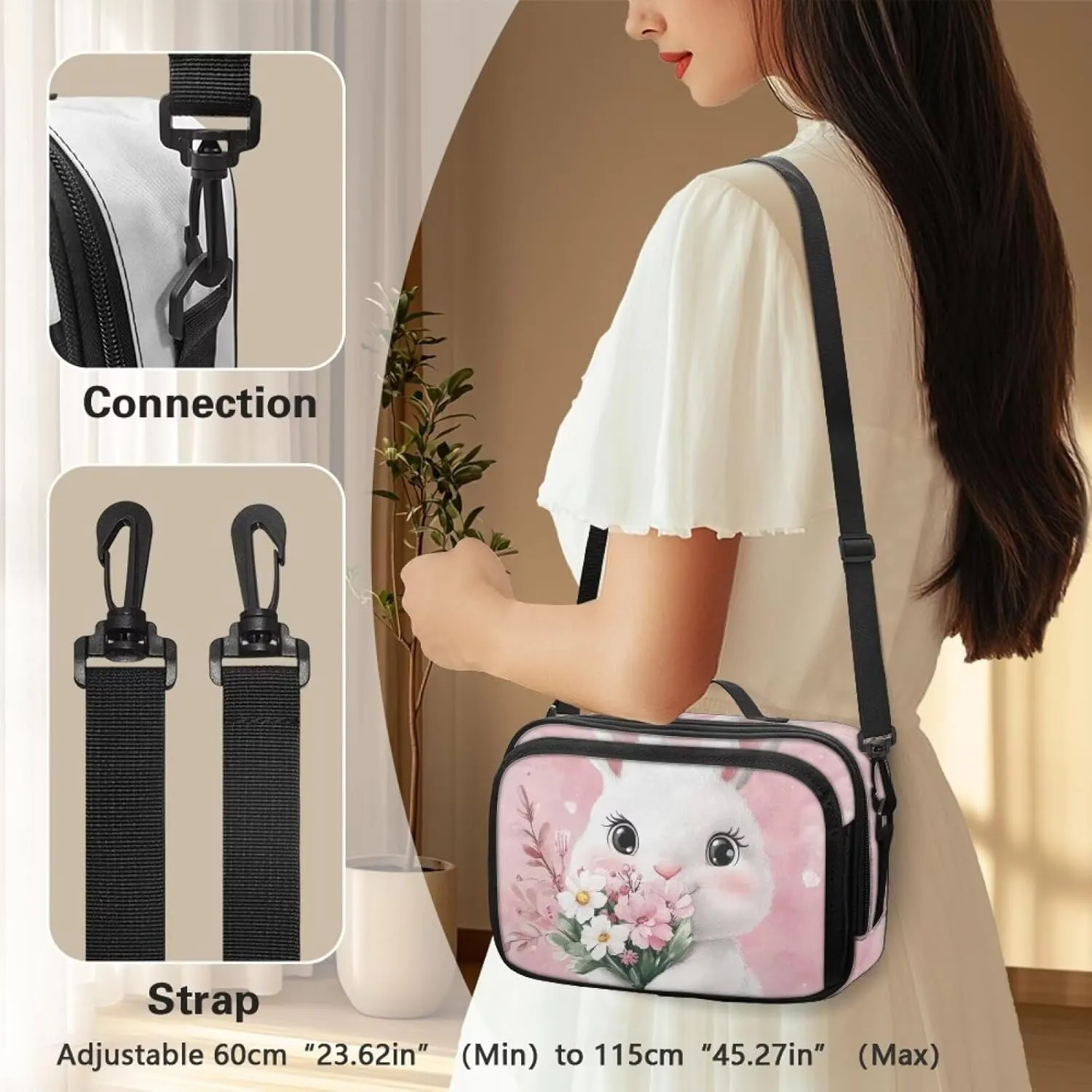 Small Diaper Bag Toddler Cute Mini Diaper Bag for Stroller Caddy Bag Organizer Storage Bin for Diapers Mommy Bag