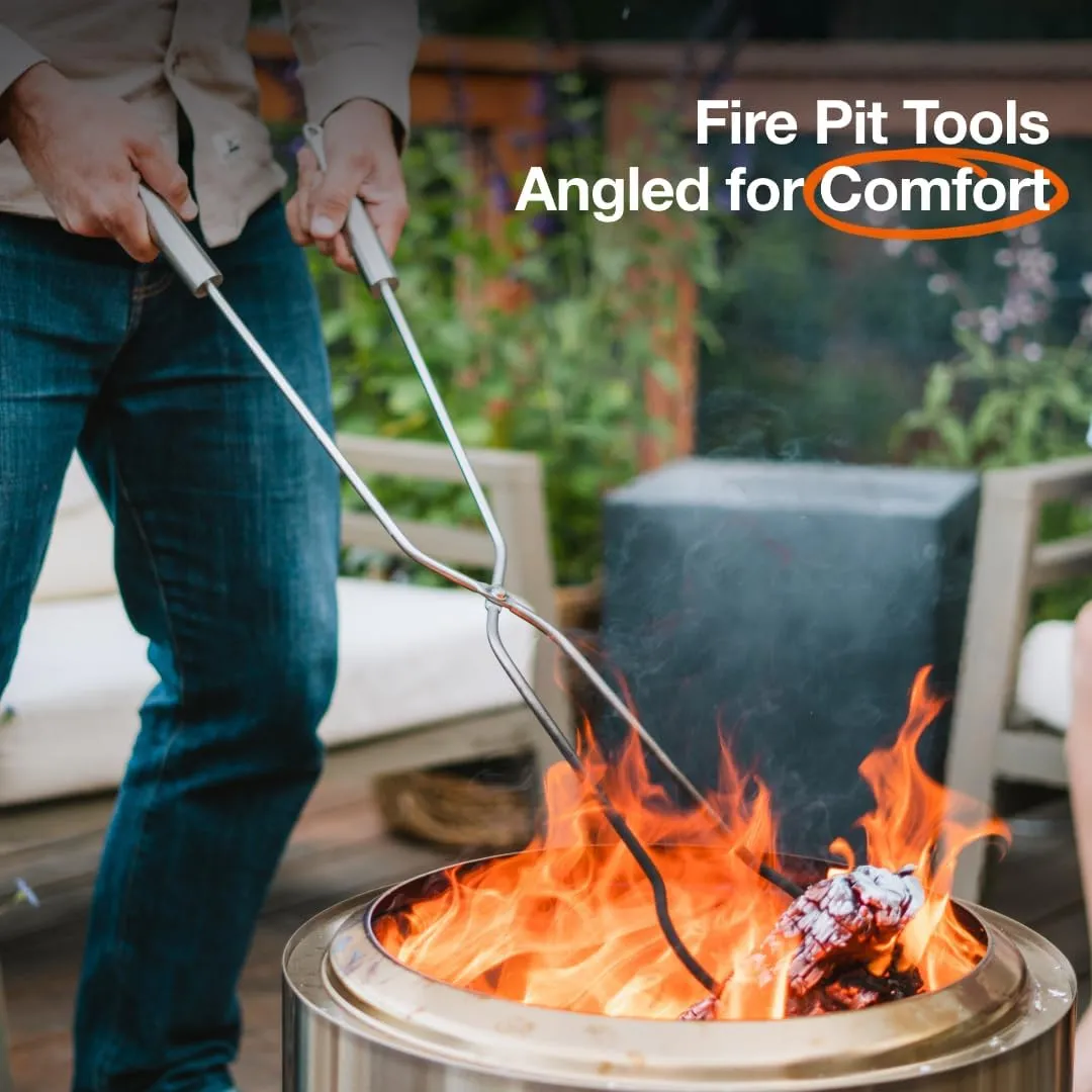 Solo Stove Roasting Sticks and Fire Pit Poker - Firewood Accessories for Outdoor and RV Fire Pits