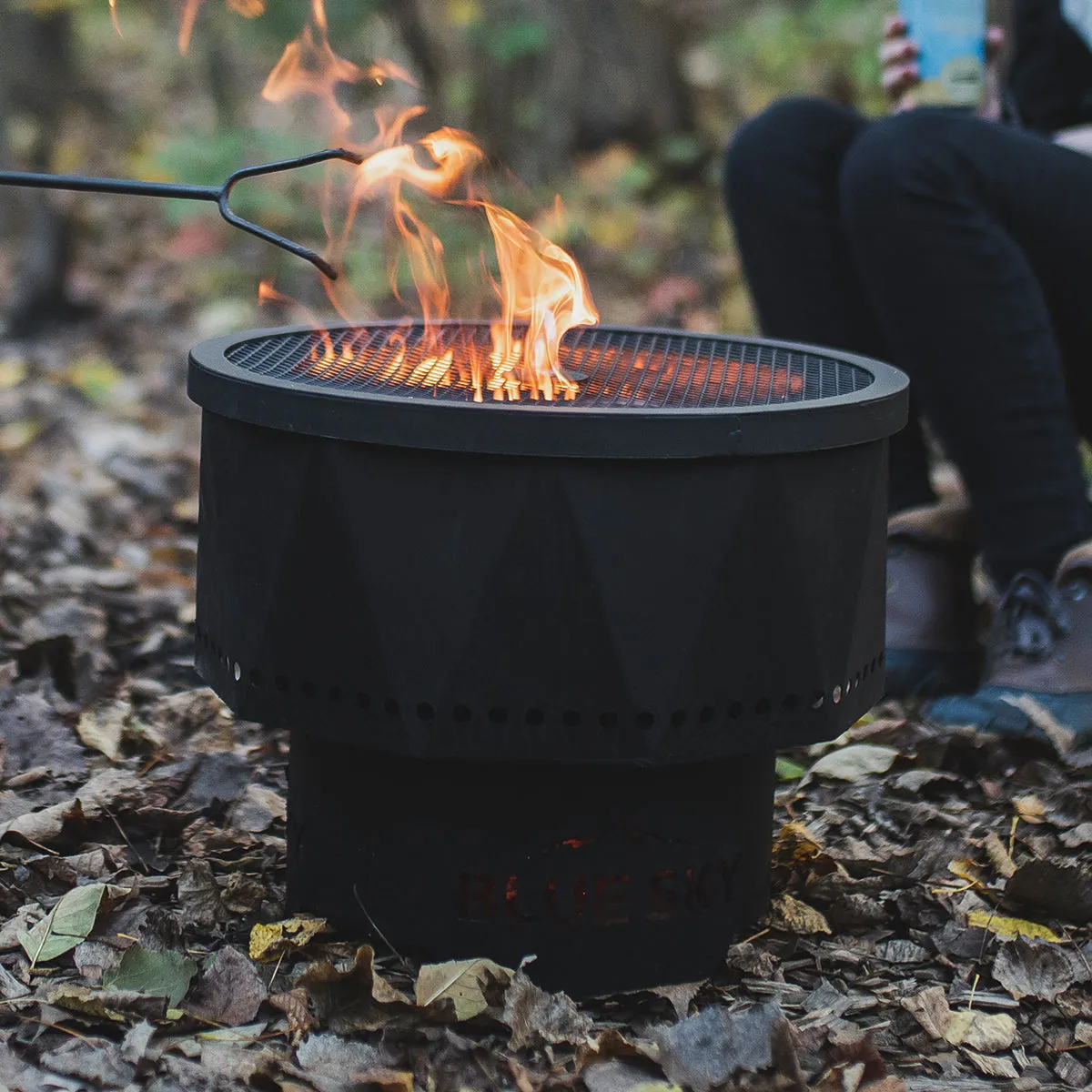 Spark Screen and Screen Lift for The Ridge Portable Fire Pit