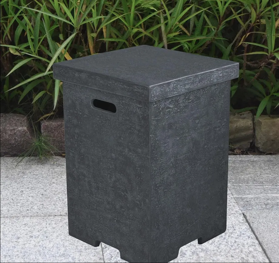 Square Concrete Propane Tank Cover