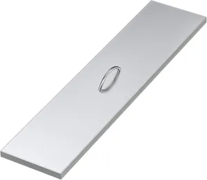 Stanbroil Fire Pit Lid Fits 36 x 6 Inches Linear Drop-in Burner Pan, Solid Stainless Steel Cover for Outside Firepit
