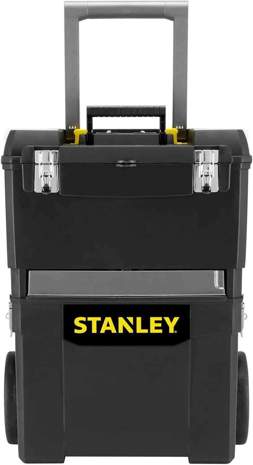 STANLEY Mobile Work Centre Toolbox, 2 Tier Stackable Units, 1-93-968