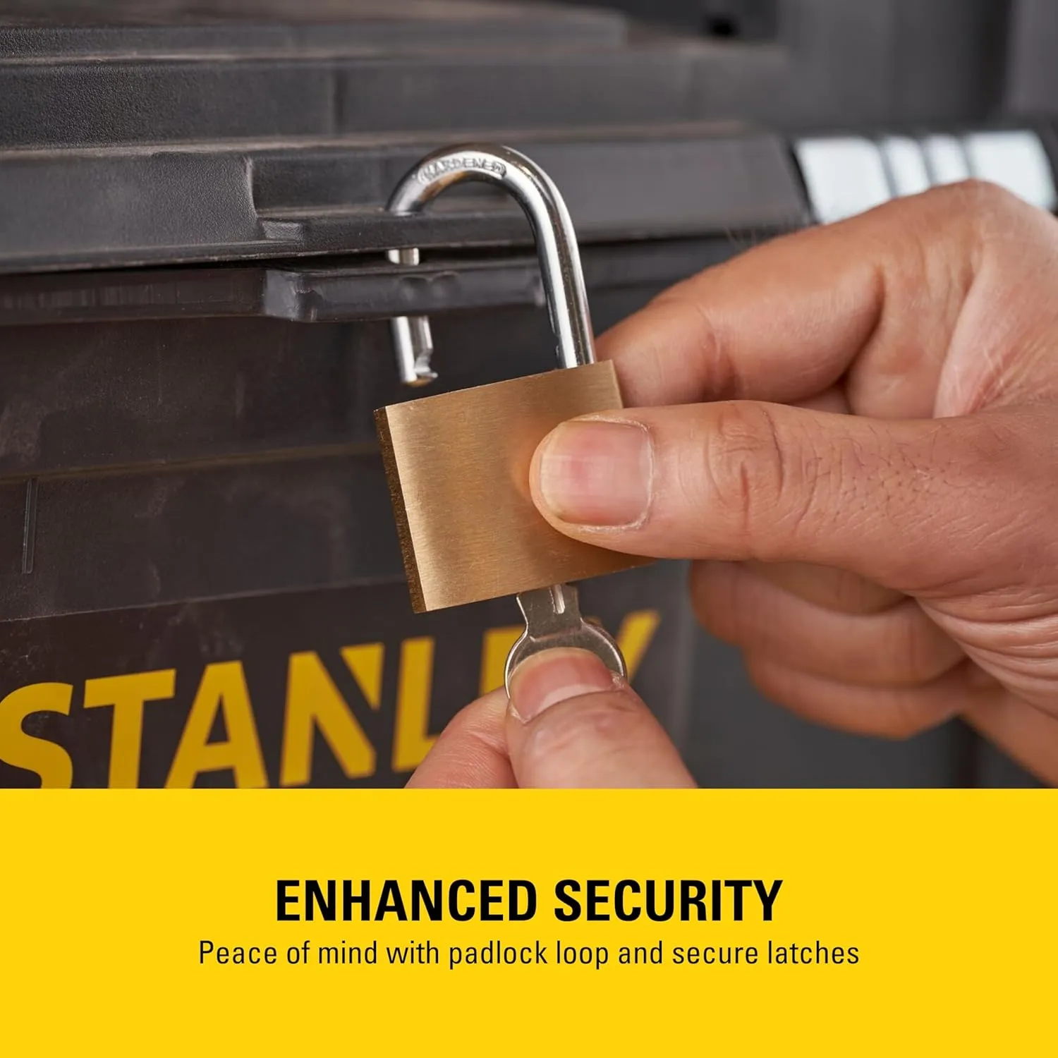 STANLEY Mobile Work Centre Toolbox, 2 Tier Stackable Units, 1-93-968