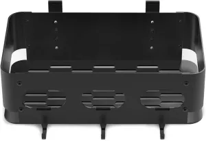 Storage Bin and 3pack Hooks for Traeger Grills, Suit for Traeger ironwood 885, Pro series 34, series 22, D2 575, Pro 780, Ironwood 650, Z-grills, Pit boss.
