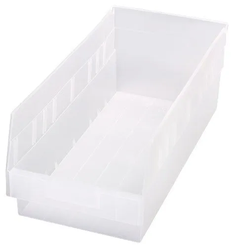 STORE-MORE 6"H Shelf Bin  17-7/8" x 8-3/8" x 6" ( Case of 10 )