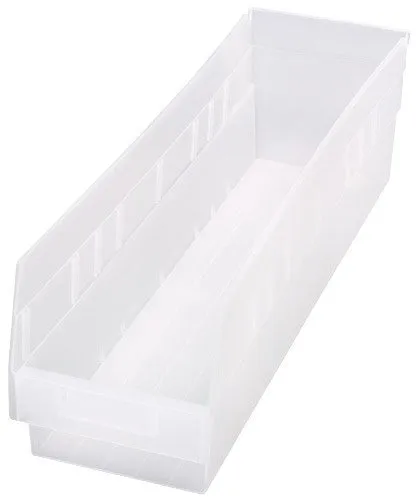 STORE-MORE 6"H Shelf Bin 23-5/8" x 6-5/8" x 6" ( Case of 8 )