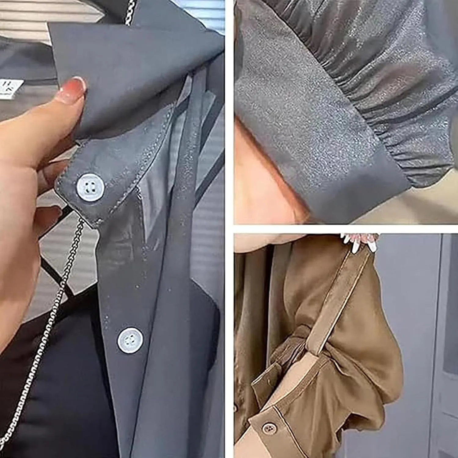 Summer Sunscreen Chiffon Shirt, Sheer Button Down Shirts for Women, Uv Blocking, Breathable, Fast Drying