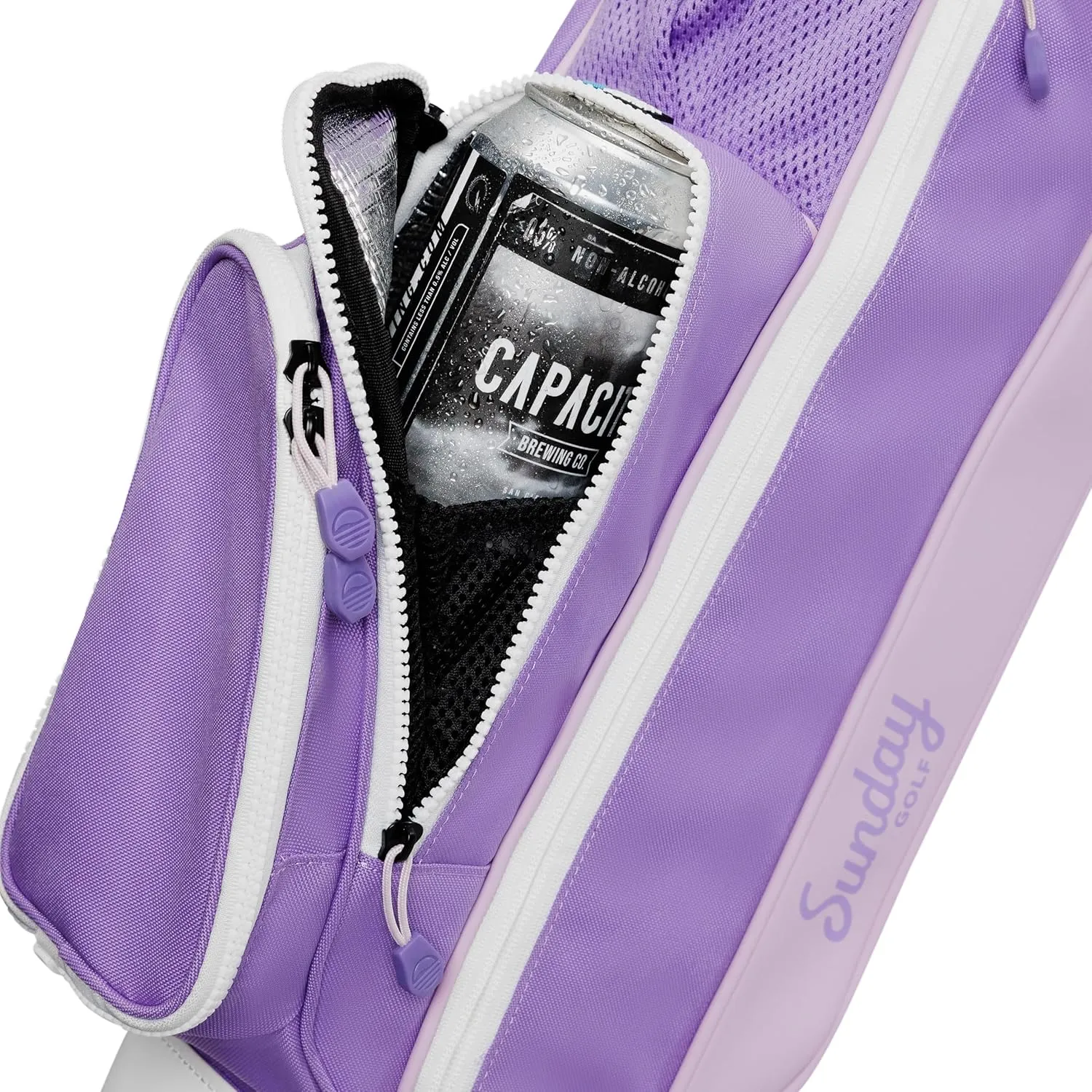 Sunday Golf Loma Bag - Lightweight Golf Bag with Strap and Stand – Easy to Carry Pitch n Putt Golf Bag – Stand Bag for The Driving Range, Par 3 and Executive Courses, 31 Inches