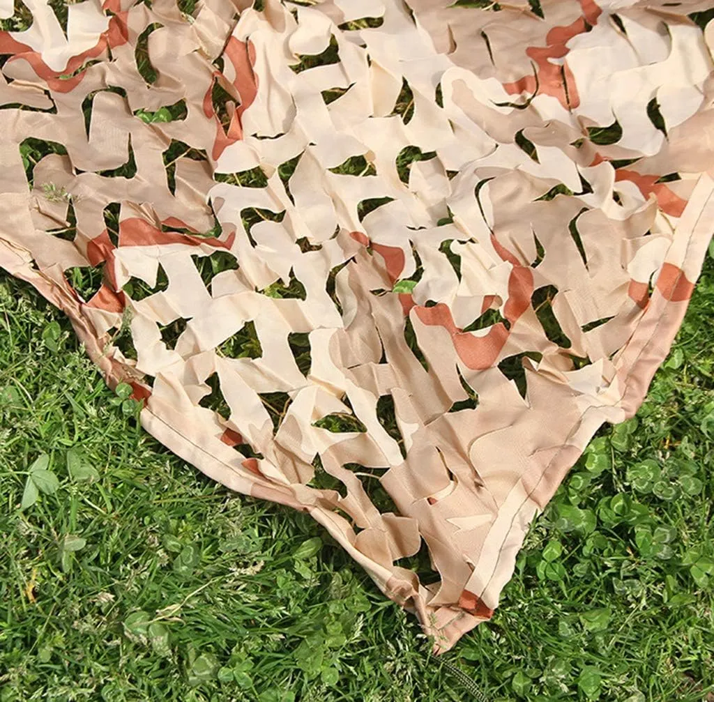 Sunshading Net Army Camo Net Camouflage Netting Shade Blinds for Sunshade Camping Shooting Hunting Fishing Party Decoration