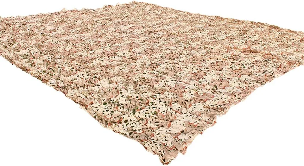 Sunshading Net Army Camo Net Camouflage Netting Shade Blinds for Sunshade Camping Shooting Hunting Fishing Party Decoration