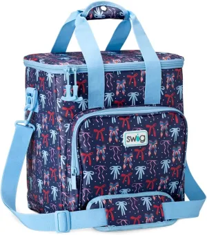 Swig Life Triple Insulated Cooler Bag with Zipper, Large Travel Cooler Bag Holds 16-24 Cans, or 6 Wine Bottles, Insulated