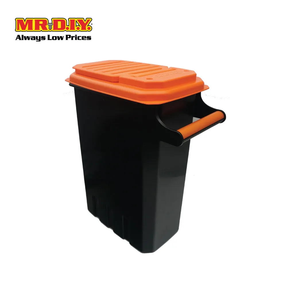 TACTIX Multi-Purpose Storage Plastic Bin Box With Handle 320254 (14L) (36.6 x 19.1 x 41.6cm)