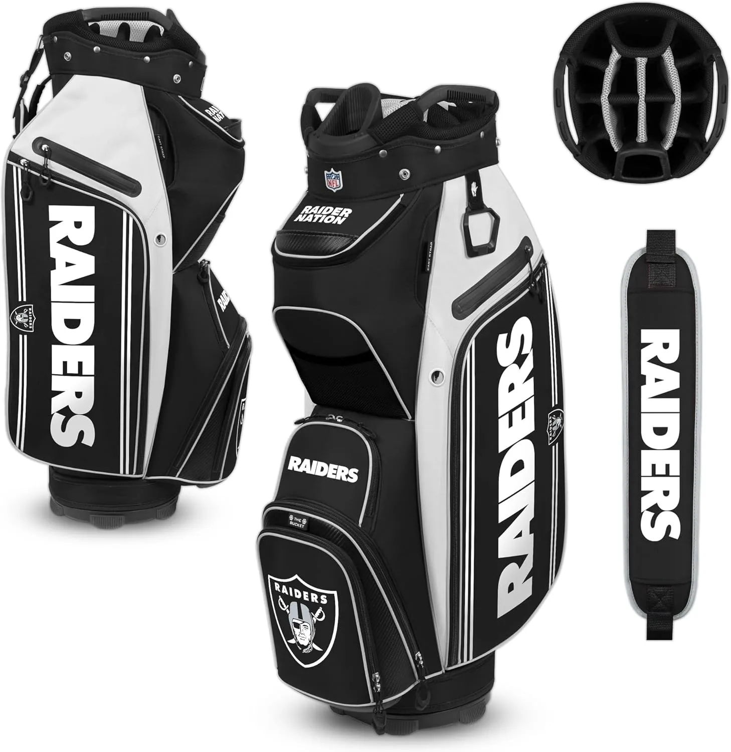 Team Effort NFL The Bucket III Cooler Cart Golf Bag