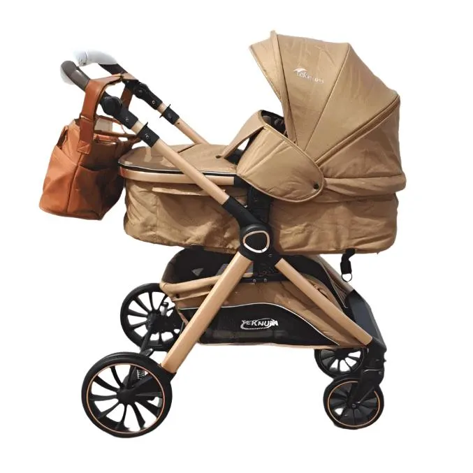 Teknum 2 In 1 Baby Stroller & Carry Bag & Cot