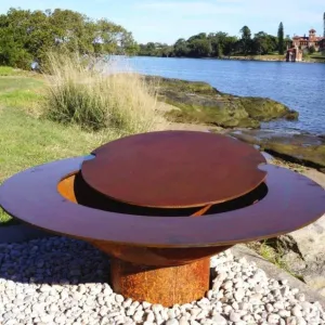 Teppanyaki Cast Iron Fire Pit