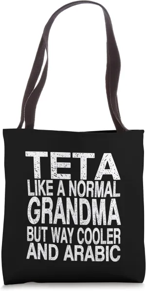Teta Definition - Arabic Mother's Day Tote Bag