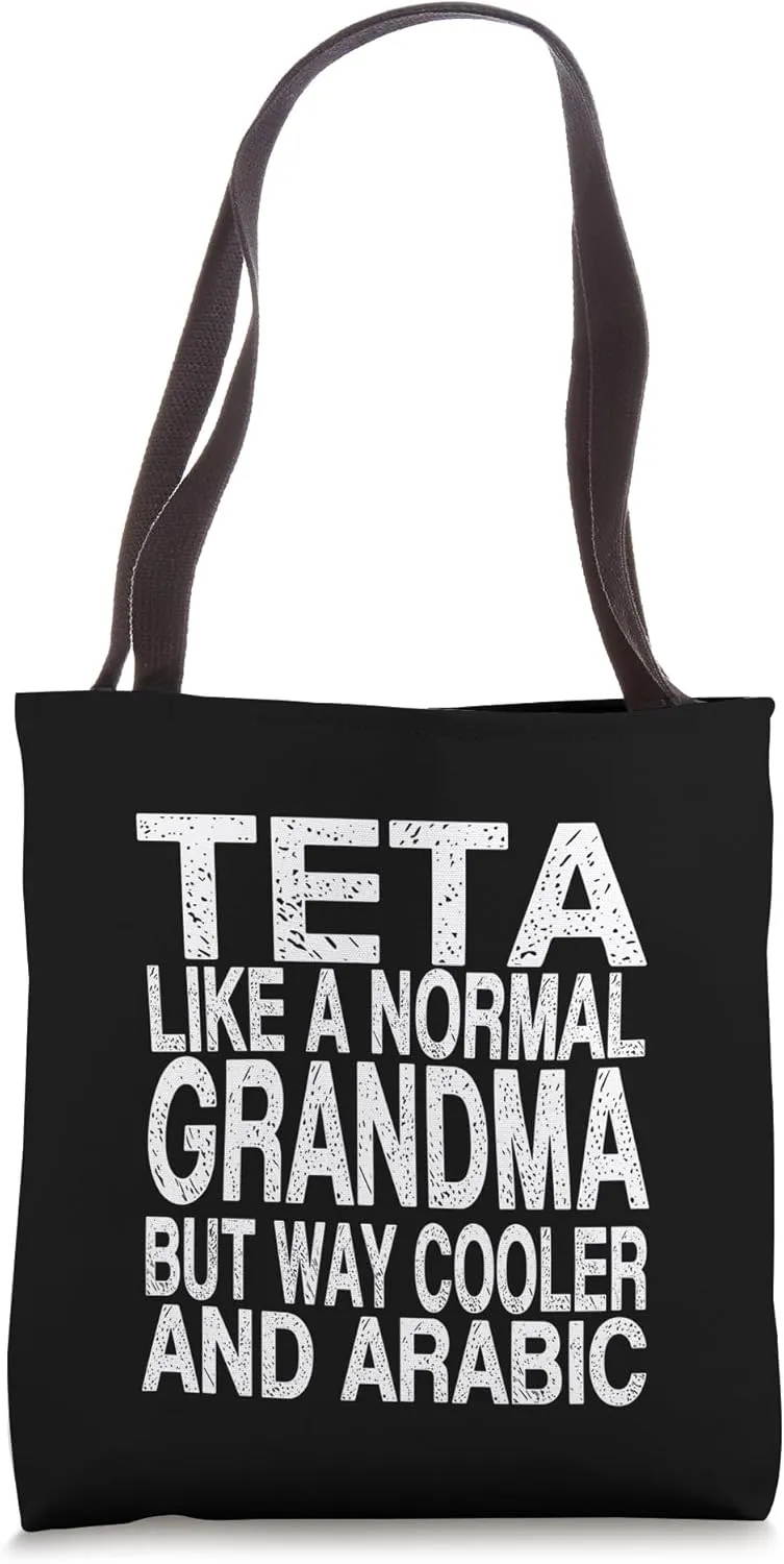 Teta Definition - Arabic Mother's Day Tote Bag