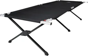Teton Camping Cot with Patented Pivot Arm, Folding Camping Cot, Durable Heavy Duty Canvas, Comfortable Sleeping Bed for Adults, Portable