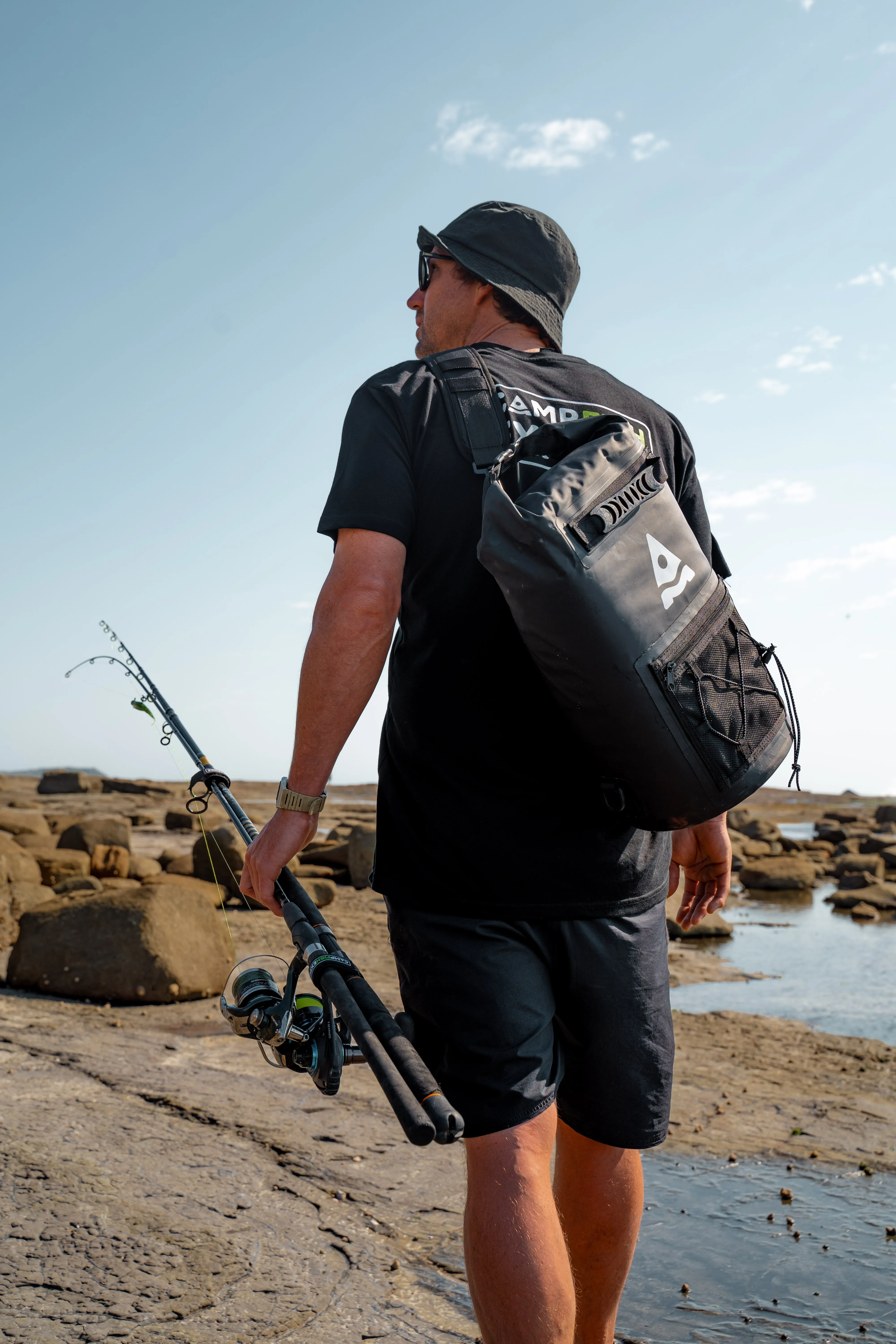 The Burleigh Cooler Bag - Black 15L