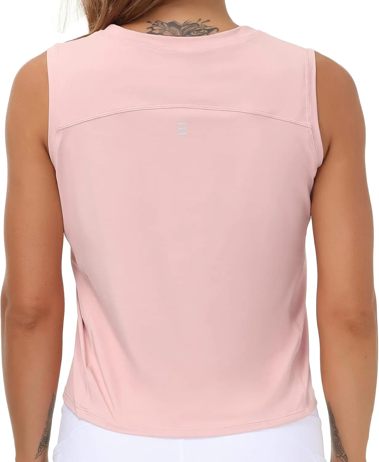 THE GYM PEOPLE Women's Workout Tops in Ice Silk Quick Dry Sleeveless