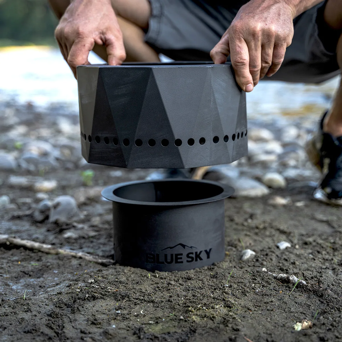 The Pike Ultra Portable Smokeless Fire Pit