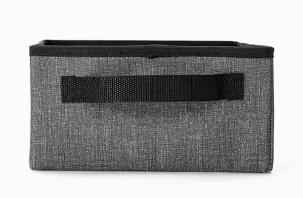 Thirty One Your Way Storage Bin *Charcoal Crosshatch*