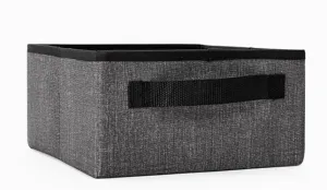 Thirty One Your Way Storage Bin *Charcoal Crosshatch*