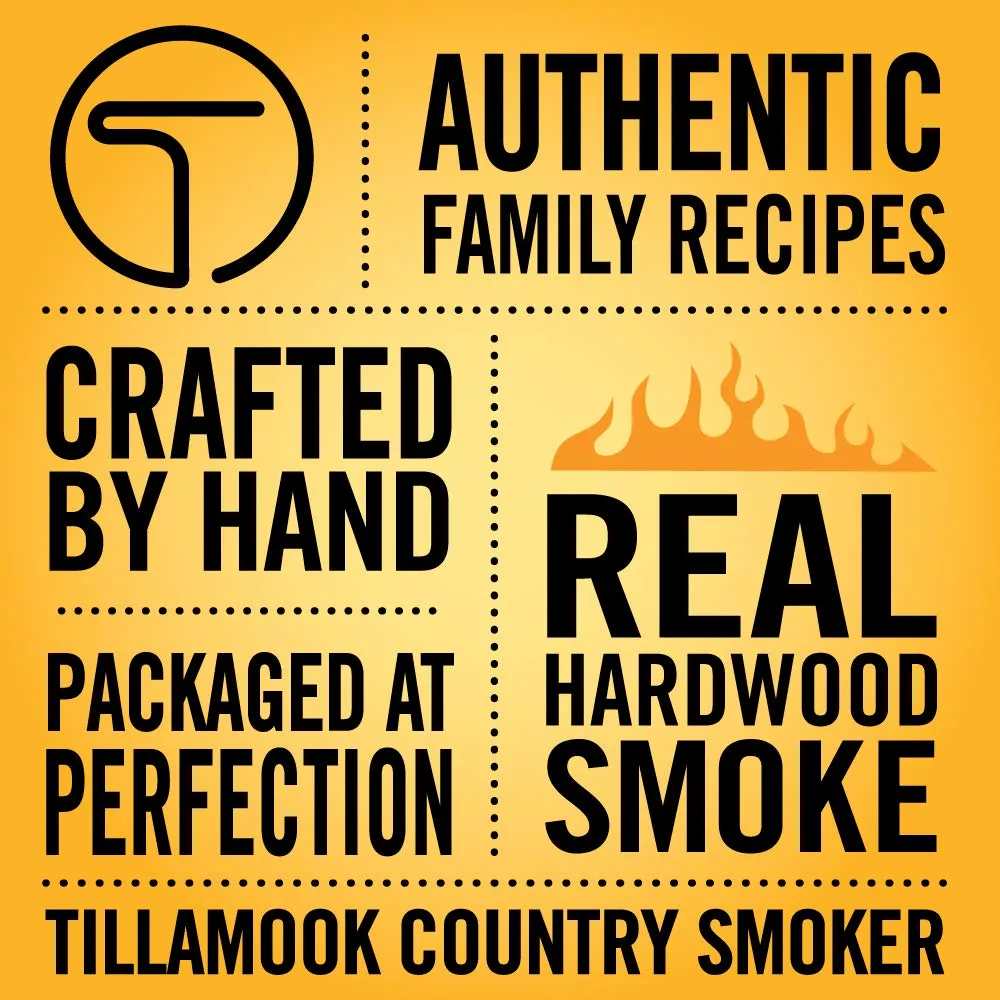 Tillamook Country Smoker Keto Friendly Zero Sugar Smoked Sausages, Original, 1.25 Ounce, 24 Count
