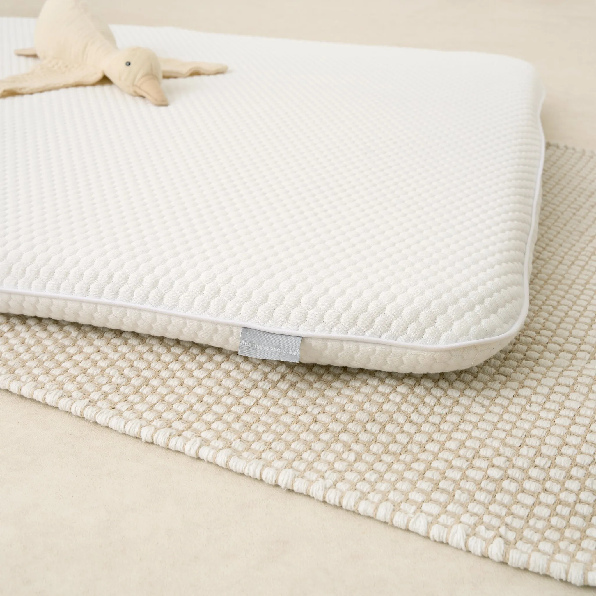 Tiny Dreamer Natural™ - Coconut Coir & 100% Wool Folding Travel Cot Mattress (95 x 65cm)