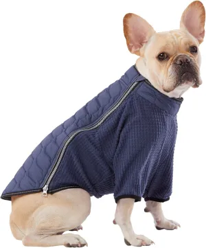 TOP PAW Packable Blue Reflective Dog Coat~X-Large~