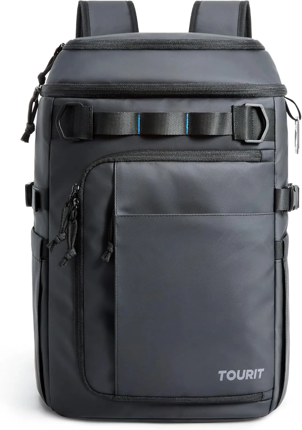 TOURIT 38 Cans Backpack Cooler: Leak Proof Waterproof 2 Insulated Compartments Soft Cooler Bag Beach Travel Camping Picnic