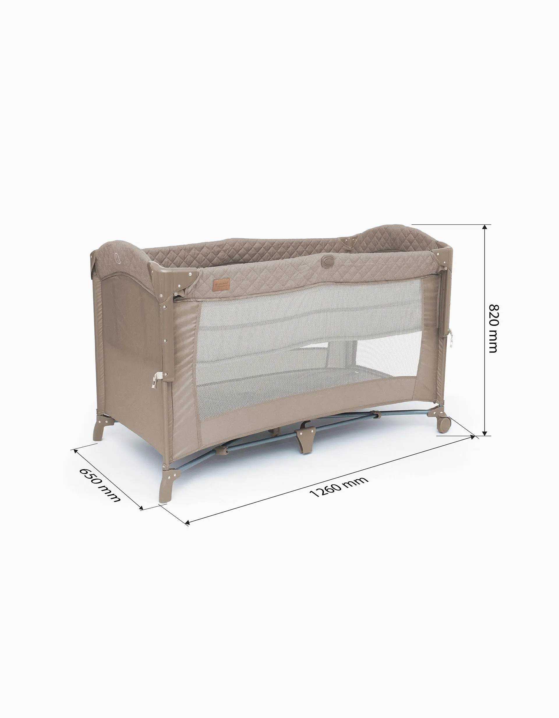 Travel Bed Olmitos, Beige