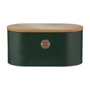 TYPHOON Living Storage Bread Bin 33.5 x 18 x 16cm - Green