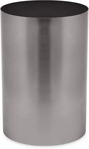 Umbra Metalla Trash Can, 4.5 Gallon (17L) Capacity, Gun Metal Color
